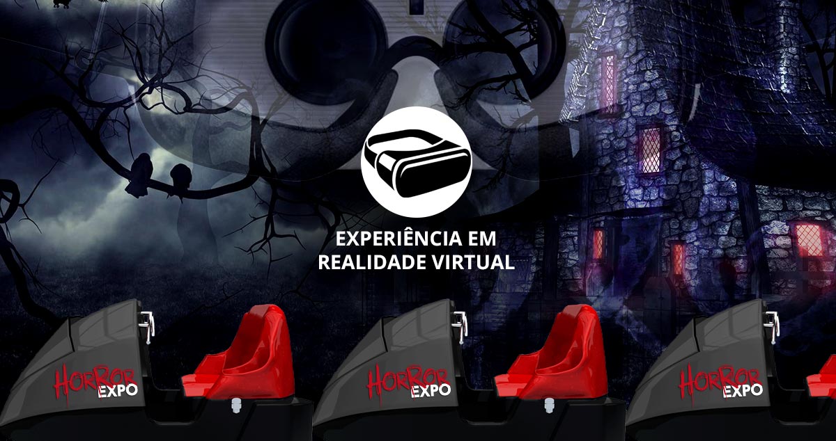 Trem Fantasma em Realidade Virtual é experiência confirmada na Horror Expo  2019, Horror Expo