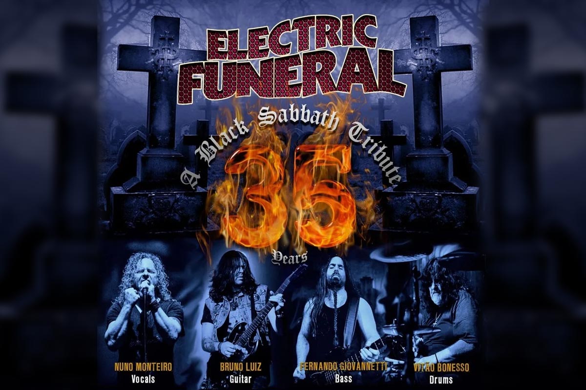 Electric Funeral: tributo oficial do Black Sabbath comemora 35 anos na Horror Expo 2023